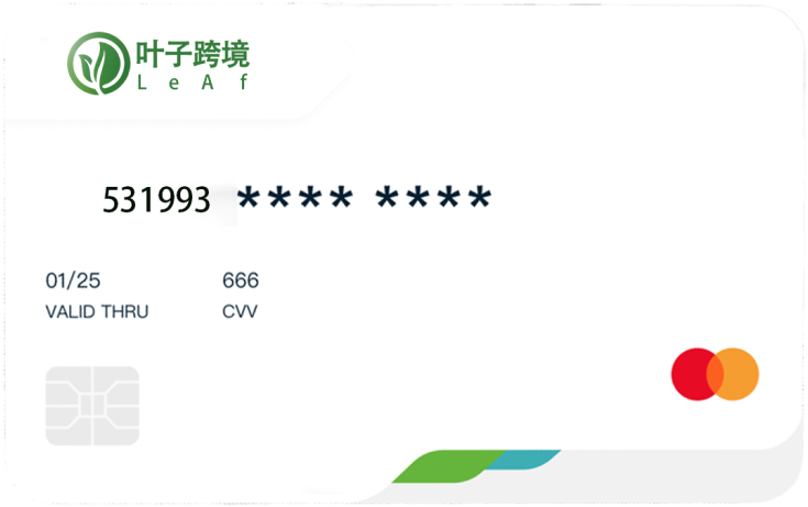 美国 MasterCard 卡